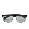 Prada Men's Conceptual Metal Sunglasses - Black - Image 1