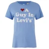 Levi's Women's Vintage Love A Guy In Levi's Tee - Colony Blue - Image 1