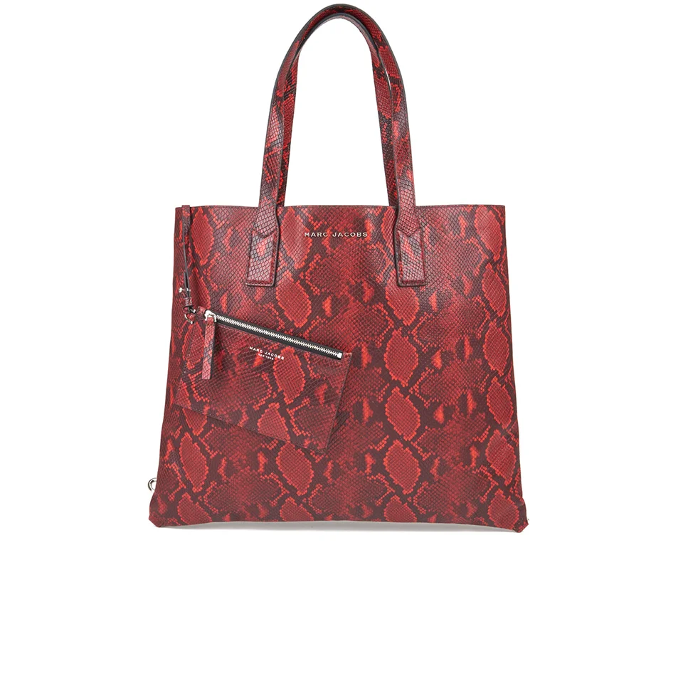 Marc By Marc Jacobs Women's Snake Wingman Shopping Tote Bag - Red Image 1