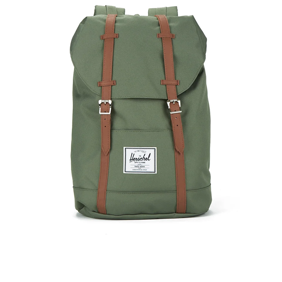 Herschel Retreat Backpack - Green/Tan Image 1