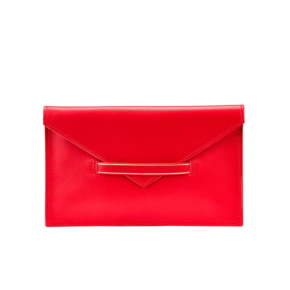Aspinal of London Women's Envelope Purse - Red Image 1
