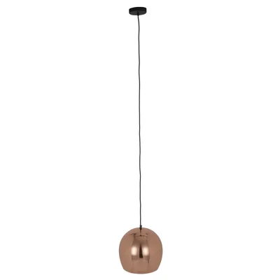 Bark & Blossom Copper Bowl Pendant Lamp
