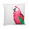Bark & Blossom Pink Parrot Cushion - Image 1