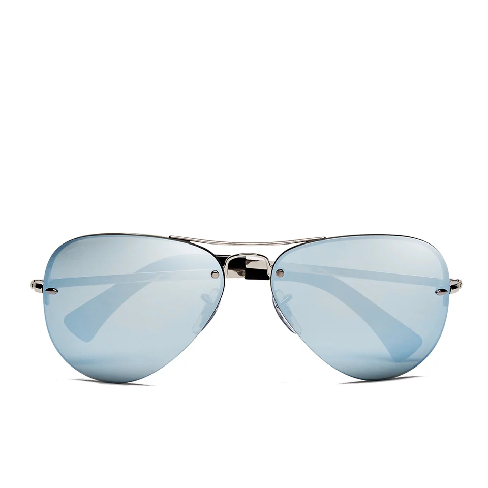 Ray-Ban Aviator Sunglasses - Silver Image 1