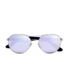 Ray-Ban Bridge Aviator Sunglasses - Silver - Image 1
