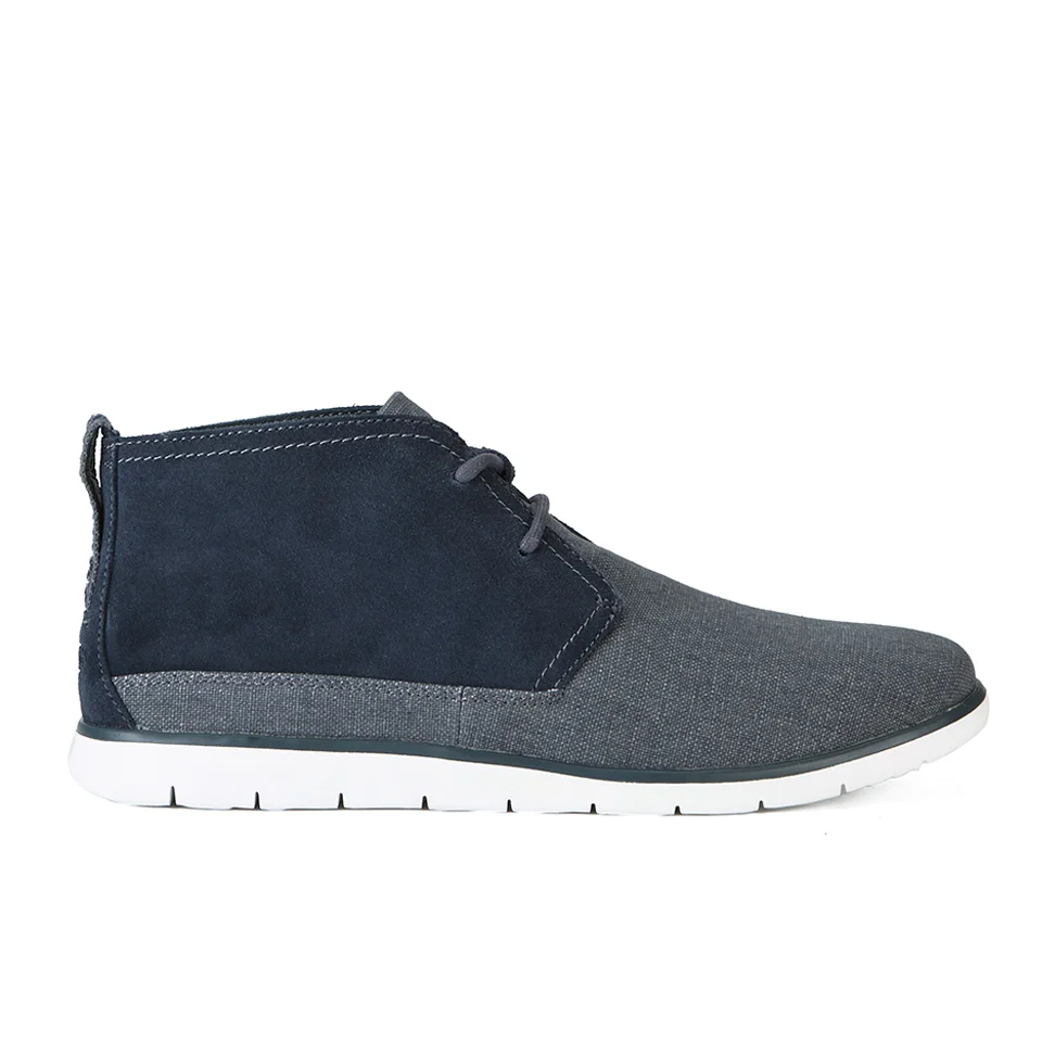 UGG Men's Freamon Canvas/Suede 2-Eyelet Chukka Boots - Imperial Image 1