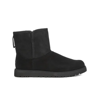 UGG Women's Cory Slim Mini Sheepskin Boots - Black