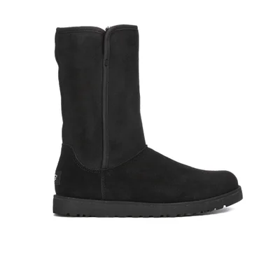 UGG Women's Michelle Slim Short Sheepskin Boots - Black