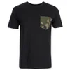 Carhartt Men's Lester Short Sleeve Pocket T-Shirt - Black/Camo - Image 1