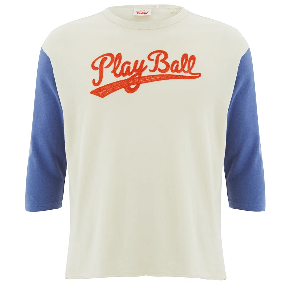 Levi's Vintage Men's Baseball T-Shirt - Playball Image 1