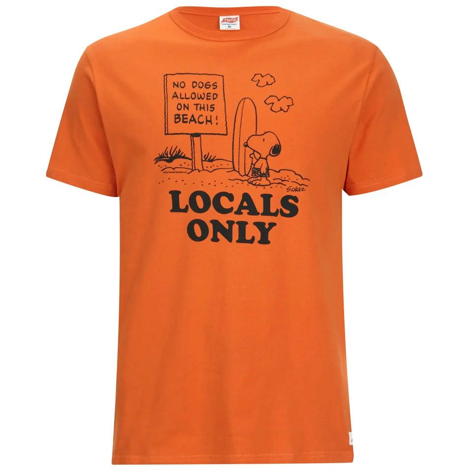 TSPTR Men's Locals Only T-Shirt - Orange Image 1