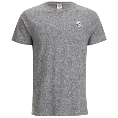 TSPTR Men's Snoopy Tennis T-Shirt - Grey Marl