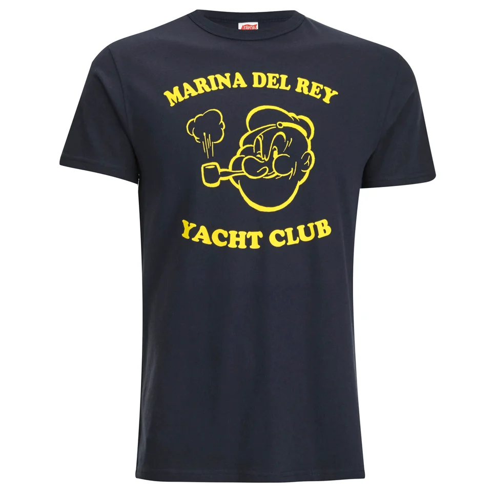TSPTR Men's Yacht Club T-Shirt - Navy Image 1