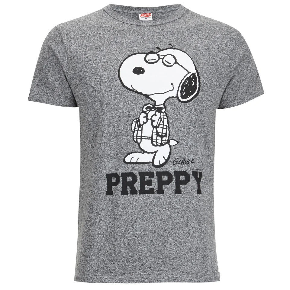 TSPTR Men's Preppy T-Shirt - Grey Marl Image 1