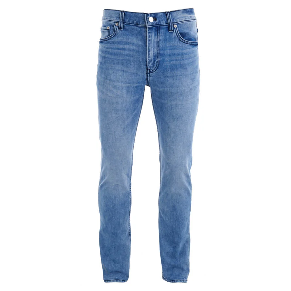 BLK DNM Men's Jeans 5 Slim Fit Jeans - Windsor Blue Image 1