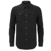 BLK DNM Men's Fitted Denim Shirt - Pocono Black - Image 1