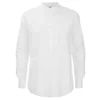 BLK DNM Men's Poplin Kaftan Shirt - White - Image 1