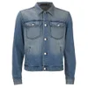 BLK DNM Men's Loose Fitted Denim Jacket - Tinton Blue - Image 1