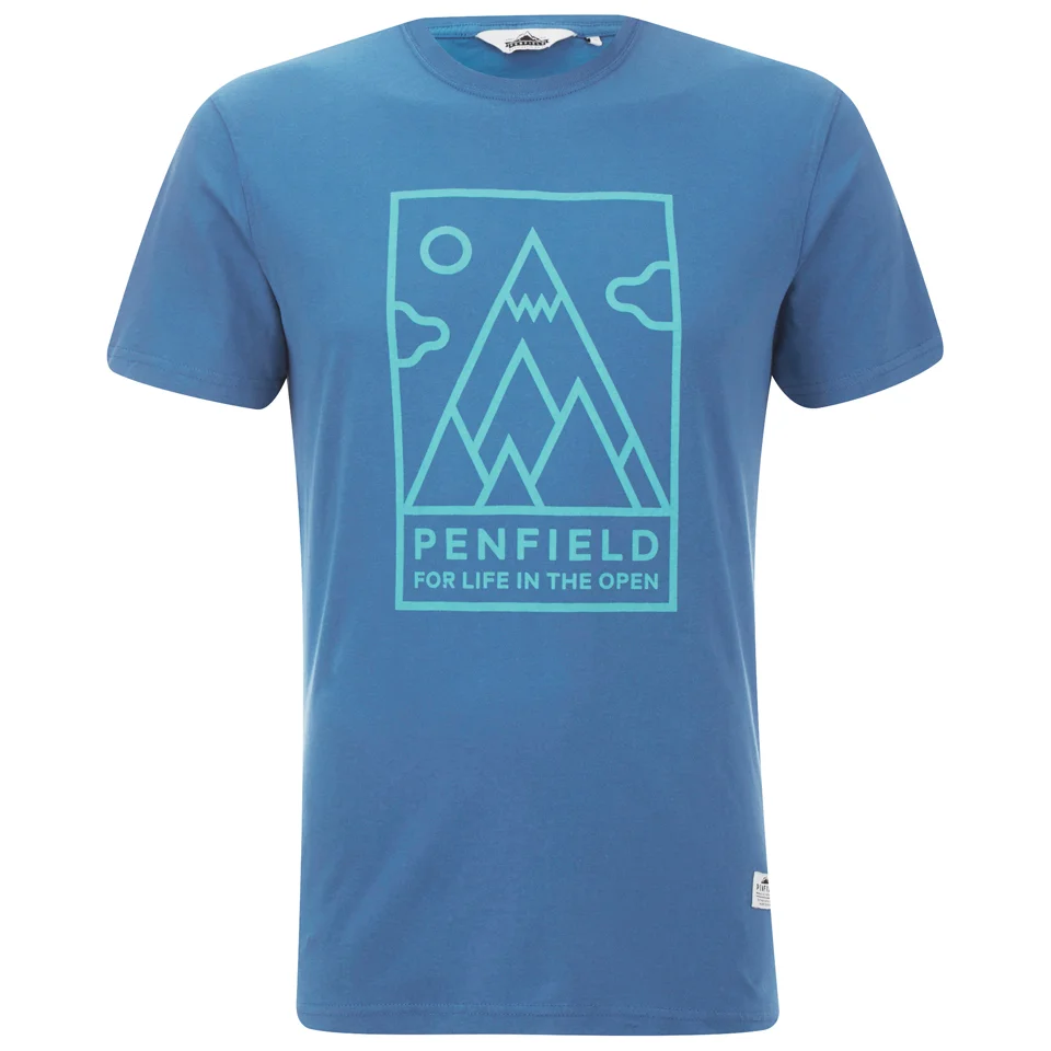 Penfield Men's Peaks T-Shirt - Sky Image 1