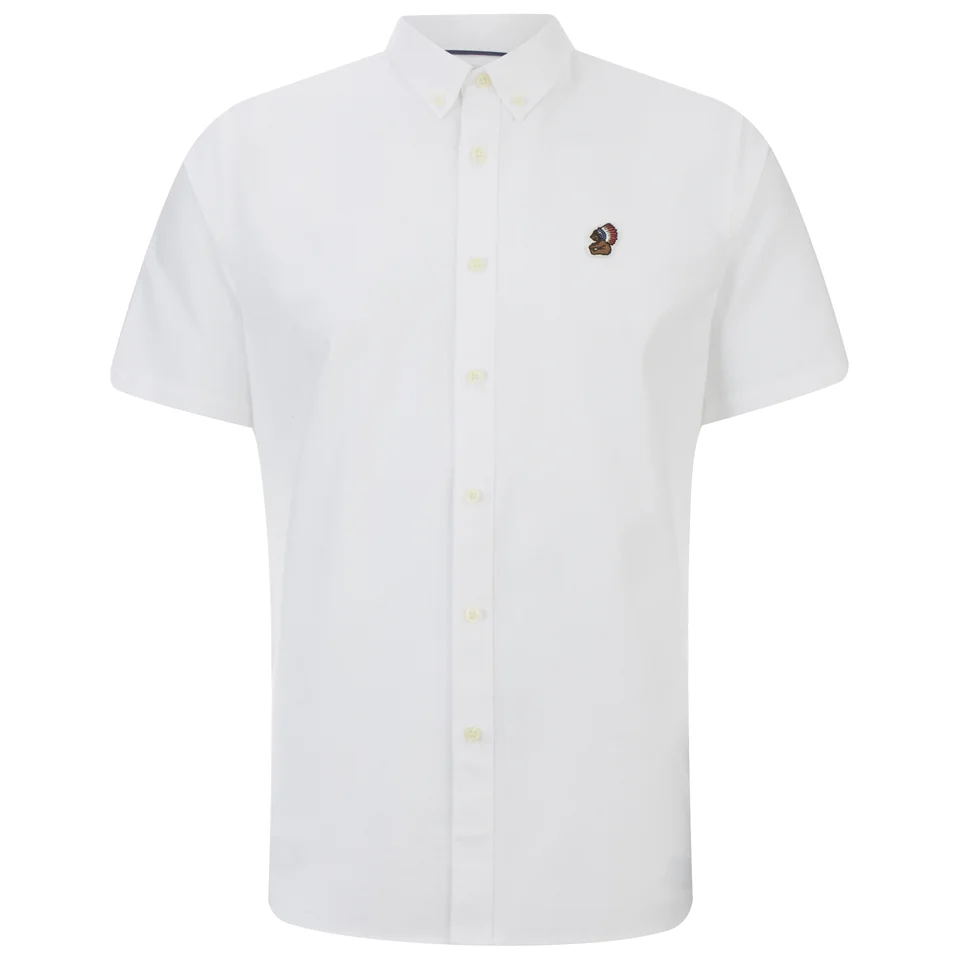 Penfield Men's Keystone Short Sleeve Shirt - White Image 1