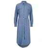 C/MEO COLLECTIVE Women's On Point Shirt Dress - Blue Suiting - Image 1