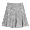 MICHAEL MICHAEL KORS Women's Dallington Silk Flare Skirt - New Navy - Image 1