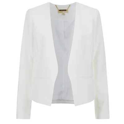 MICHAEL MICHAEL KORS Women's Minimal Besom Jacket - White