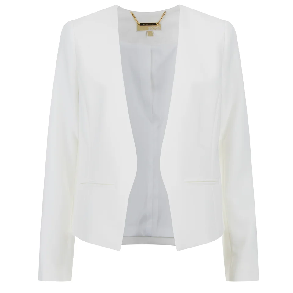 MICHAEL MICHAEL KORS Women's Minimal Besom Jacket - White Image 1