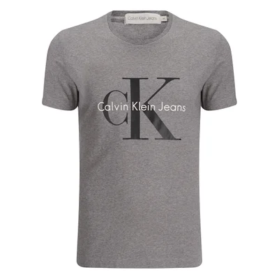 Calvin Klein Men's Logo T-Shirt - Light Grey Heather