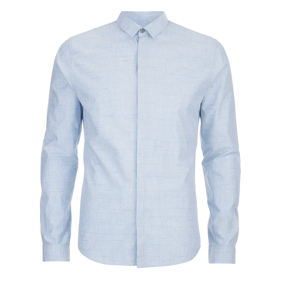 Calvin Klein Men's Enser Long Sleeve Shirt - Sky Way Image 1