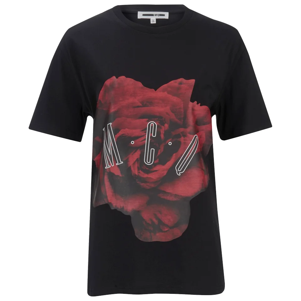 McQ Alexander McQueen Women's Classic T-Shirt - Black Image 1