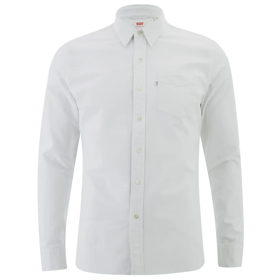 Levi's Men's Sunset 1 Pocket Shirt - White Image 1