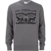 Levi's Men's Graphic Crew Sweatshirt - Car Park Grey - Image 1