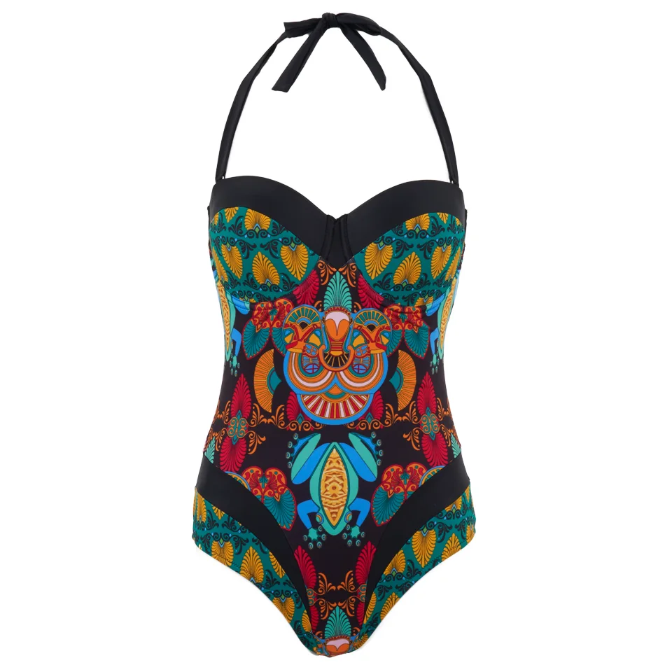 Paolita Women's Black Magic Aquarius Swimsuit - Multi Image 1
