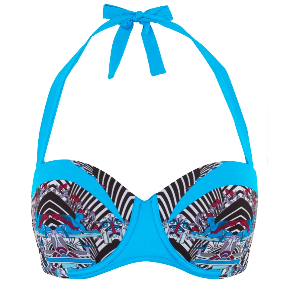 Paolita Women's Rhapsody Gershwin Bikini Top - Blue Image 1