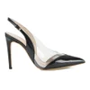 Vivienne Westwood Women's Caruska Sling Back Court Shoes - Black/Clear - Image 1