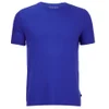Derek Rose Basel 1 Men's Crew Neck T-Shirt - Blue - Image 1