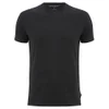 Derek Rose Basel 1 Men's Crew Neck T-Shirt - Black - Image 1