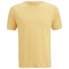 Folk Men's Plain Crew Neck T-Shirt - Washed Out Amber - Image 1