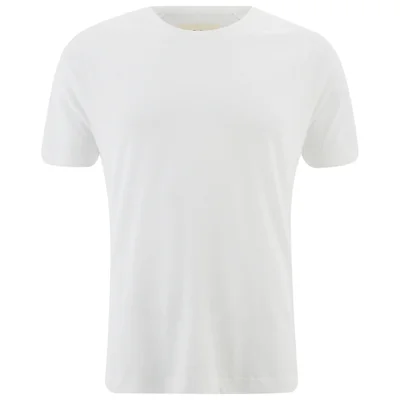 Folk Men's Plain Crew Neck T-Shirt - White