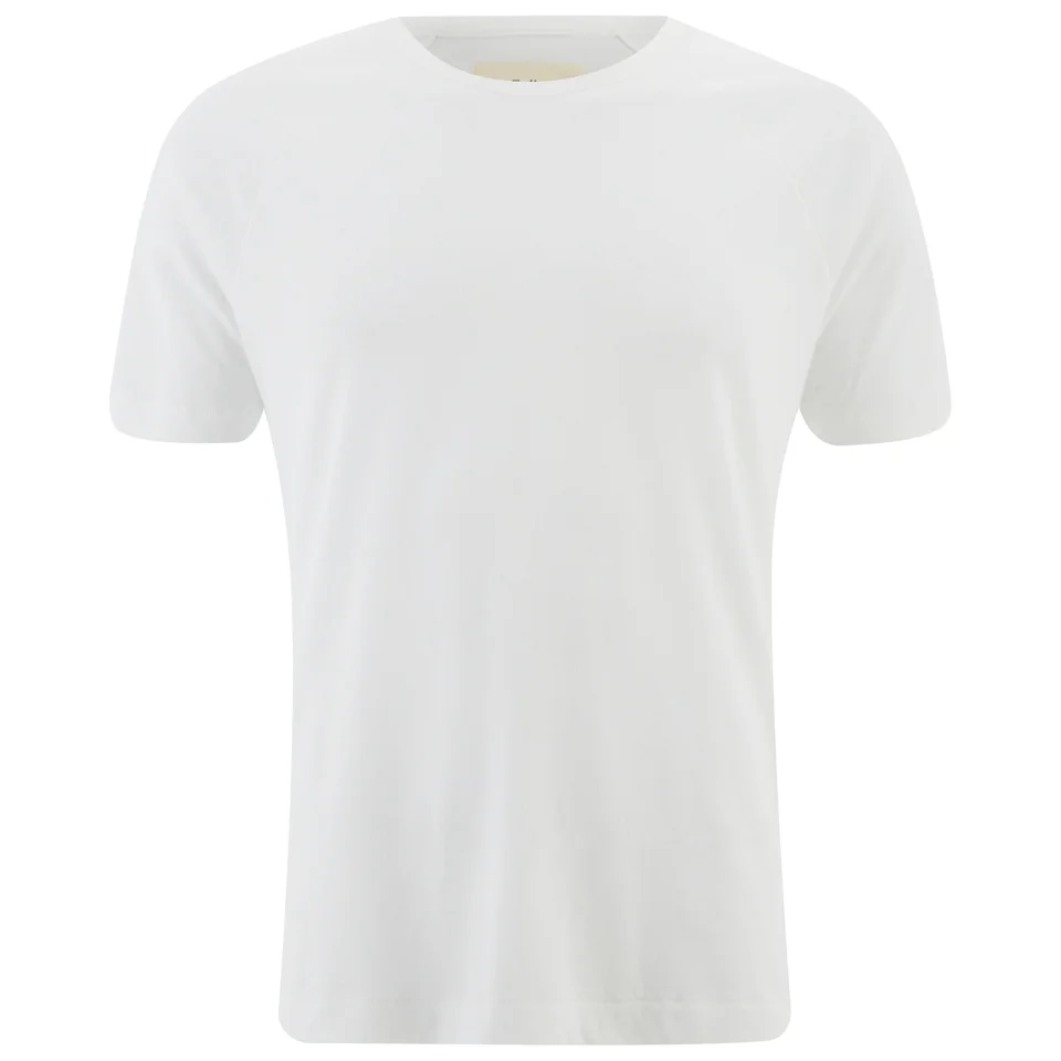 Folk Men's Plain Crew Neck T-Shirt - White Image 1