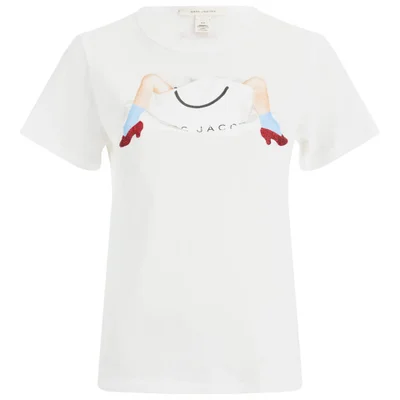 Marc Jacobs Women's Victoria Legs T-Shirt - White