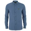 Lyle & Scott Men's Mouline Oxford Shirt - Navy - Image 1