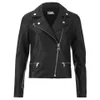 Karl Lagerfeld Women's Ikonik Odina Biker Jacket - Black - Image 1