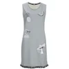 Karl Lagerfeld Women's Tropical Karl Jumper Dress - Grey - Image 1