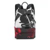 McQ Alexander McQueen Men's Classic Printed Neoprene Backpack - Black/White/Red - Image 1