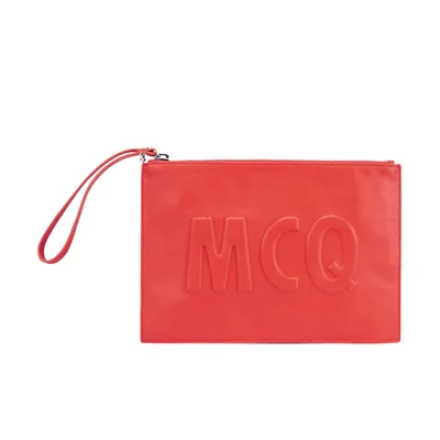 McQ Alexander McQueen Women's MCQ Pouch Bag - Coral Red