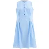 Paul by Paul Smith Women's Poplin Shirt Dress - Blue - Image 1
