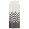 Designers Remix Women's Tilt Graphic Pleated Skirt - Black/White - Image 1