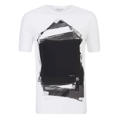 Helmut Lang Men's Transparency Print T-Shirt - White